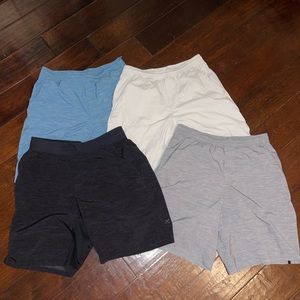Mens Lululemon shorts bundle
